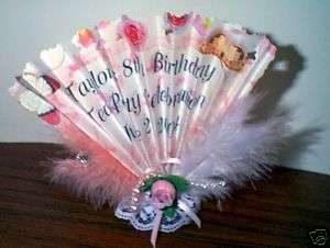 Birthday ,Wedding, Baby Shower Fan Folded Party Favors  