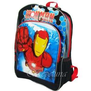  Iron Man Full Size School Boys Backpack Toys & Games