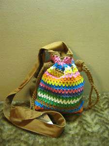 new crochet style purse summer handbags cross body  