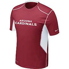 Nike Arizona Cardinals Sideline Hypercool Speed Dri FIT T Shirt 