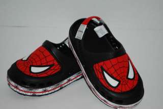   NEW BUSTER BROWN SPIDERMAN boys shoes clogs sandals 9 10 11 13 kids