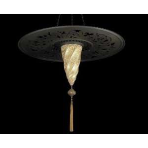 Cesendello Metal Ring Chandelier By Fortuny