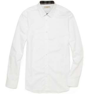   Clothing  Casual shirts  Plain shirts  Slim Fit Cotton Shirt