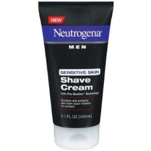 Neutrogena Men Sens Skin Shave Cream 5.1 Oz (Pack Of 3)  