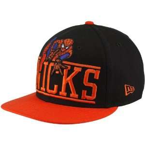  New Era New York Knicks Black Orange Marvel Spiderman 