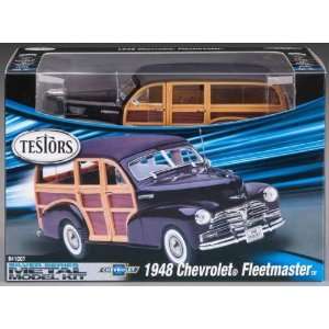  TESTORS   1/24 1948 Chevy Fleetmaster (Black) (Metal Kit 