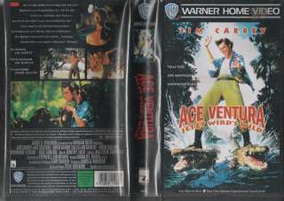 VHS     ACE VENTURA   JETZT WIRDS WILD   FSK AB 12  