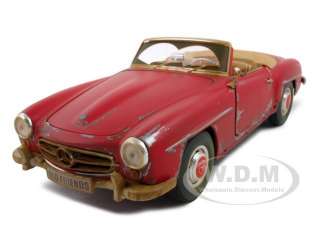 1955 MERCEDES 190 SL 190SL OLD FRIENDS 118 RED  