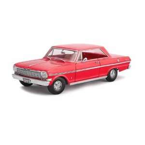  1963 Chevy Nova 1/18 Red Toys & Games