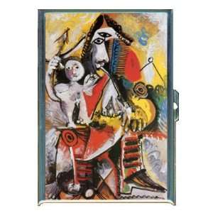 PICASSO MUSKETEER AND CUPID ID Holder, Cigarette Case or Wallet MADE 