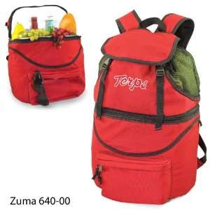   University of Maryland Embroidered Zuma Picnic Backpack Red Sports