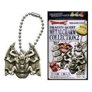  Dragon Quest Slime Stack Silver Metal Charm Keychain Toys 