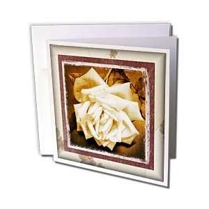  Susan Brown Designs Flower Themes   Sepia Rose   Greeting 