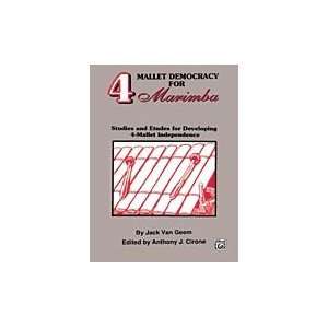   00 EL03684 4 Mallet Democracy for Marimba Musical Instruments