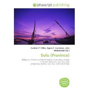  Sulu (Province) (9786132769701) Books