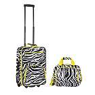Rockland 2 Piece Upright Carry On & Tote Luggage Set   Pucci $80 