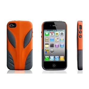  Orange Alien Case for Iphone 4 4G 4GS AT&T / Verizon Brand 