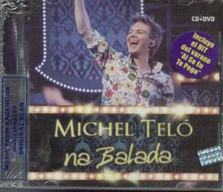CD + DVD SET MICHEL TELO NA BALADA + EXTRAS SEALED NEW  