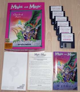 PC DOS Might and Magic 4 Clouds of Xeen    