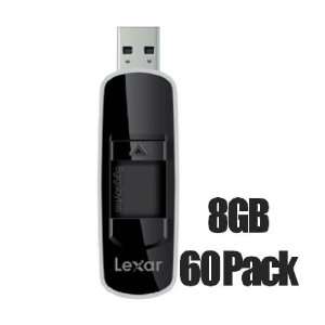  Lexar 8GB USB Flash Drive   60 pk (Bulk Pack)