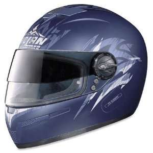  Nolan N84 Target Full Face Helmet Large  Blue Automotive
