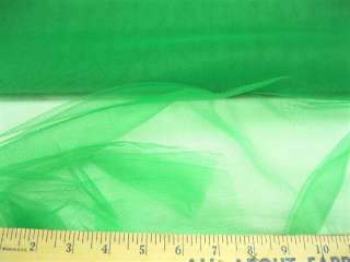 Fabric Tulle Kelly Green Fine Mesh 455D  