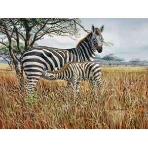 Zebra and Foal artist Don Balke 