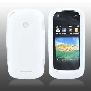 Motorola Crush Accessory Bundle White Silicone Case Charger Case 