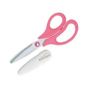  Scissors Non stick blades Soft Touch grip SC 145CF Pink 