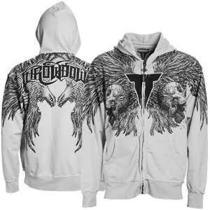  Throwdown Gray Adler Hoody Sweatshirt