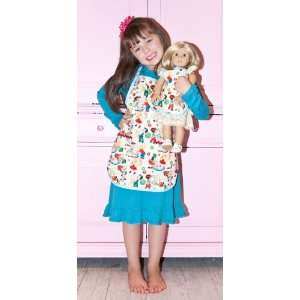  Girl & Doll Retro Candy Kids Aprons
