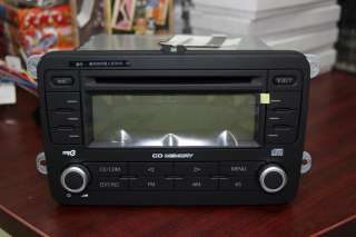 VW Radio 6 CD Memory RCD500 Golf5 Touran Passat w.Code unused  