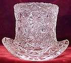 vergroessern vintage daisy button pressed glass top hat toothpick eur 