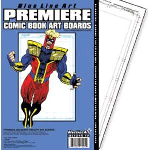  Full Trim Premiere Comic Book Art Boards 400 3ply Smooth 