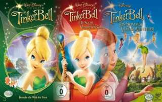 TinkerBell (Tinker Bell) 1 + 2 + 3 (Walt Disney)  DVD  020  