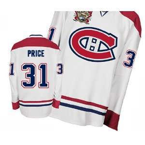 NHL Authentic Jerseys Montreal Canadiens #31 Carey Price White Jersey 