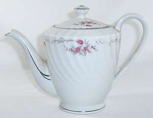 Fine China of Japan CHATEAU ROSE 5 Cup Teapot Tea Pot  