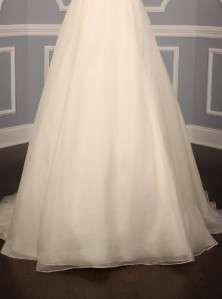   Silk Organza Sleeveless Beadwork Couture Wedding Dress Gown  
