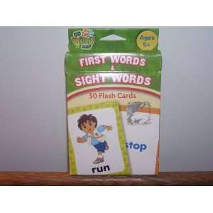 Go Diego Go First Sight Words Flash Cards  Toys & Games  