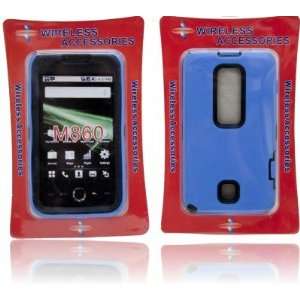   BOX BLUE AND BLACK CASE FOR HUAWEI ASCEND M860 Cell Phones