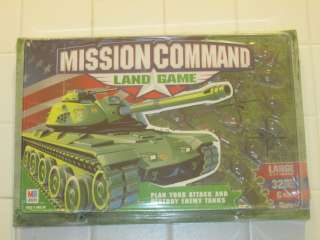   MISSION COMMAND LAND Military Army Tank GAME~Ages 8+~NEW/ SEALED