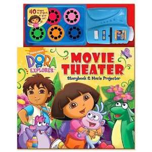  Dora the Explorer Movie Theater Story book and Movie 