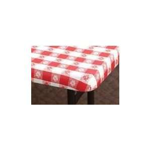 Hoffmaster 221107 Red Gingham Tablecover 25 EA  Kitchen 