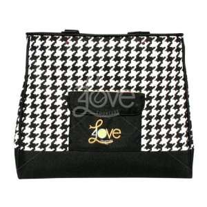  40 Love Courture Jumbo Houndstooth Tennis Tote Sports 