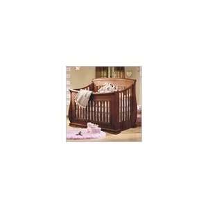 Natart Juvenile Madison Crib to Double Convertible Sleigh Crib  