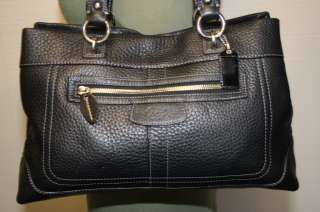 COACH PENELOPE 14425 LUXURIOUS BUTTER SOFT PEBBLED LEATHER TOTE 