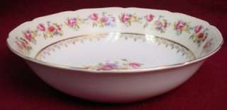 GOLD CASTLE china HOSTESS pttrn ROUND VEGETABLE BOWL  