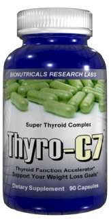 THRYO C7 Diet Weight Loss Fat Burner Pills Belly Fat T3  