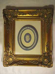   Jasperware “Double Cameo; George & Martha Washington” Framed