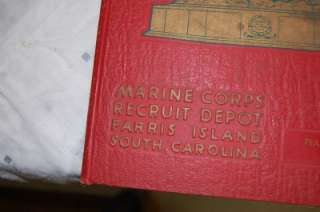 MARINE CORPS PARRIS ISLAND SC 1969 YEARBOOK 2064PLATOON  